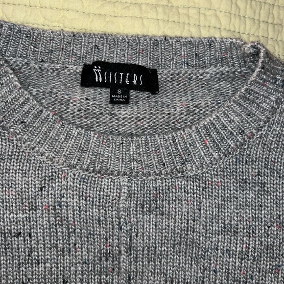 Sisters Size S Wool Blend 3/4 Sleeve Sweater - Picture 13 of 14
